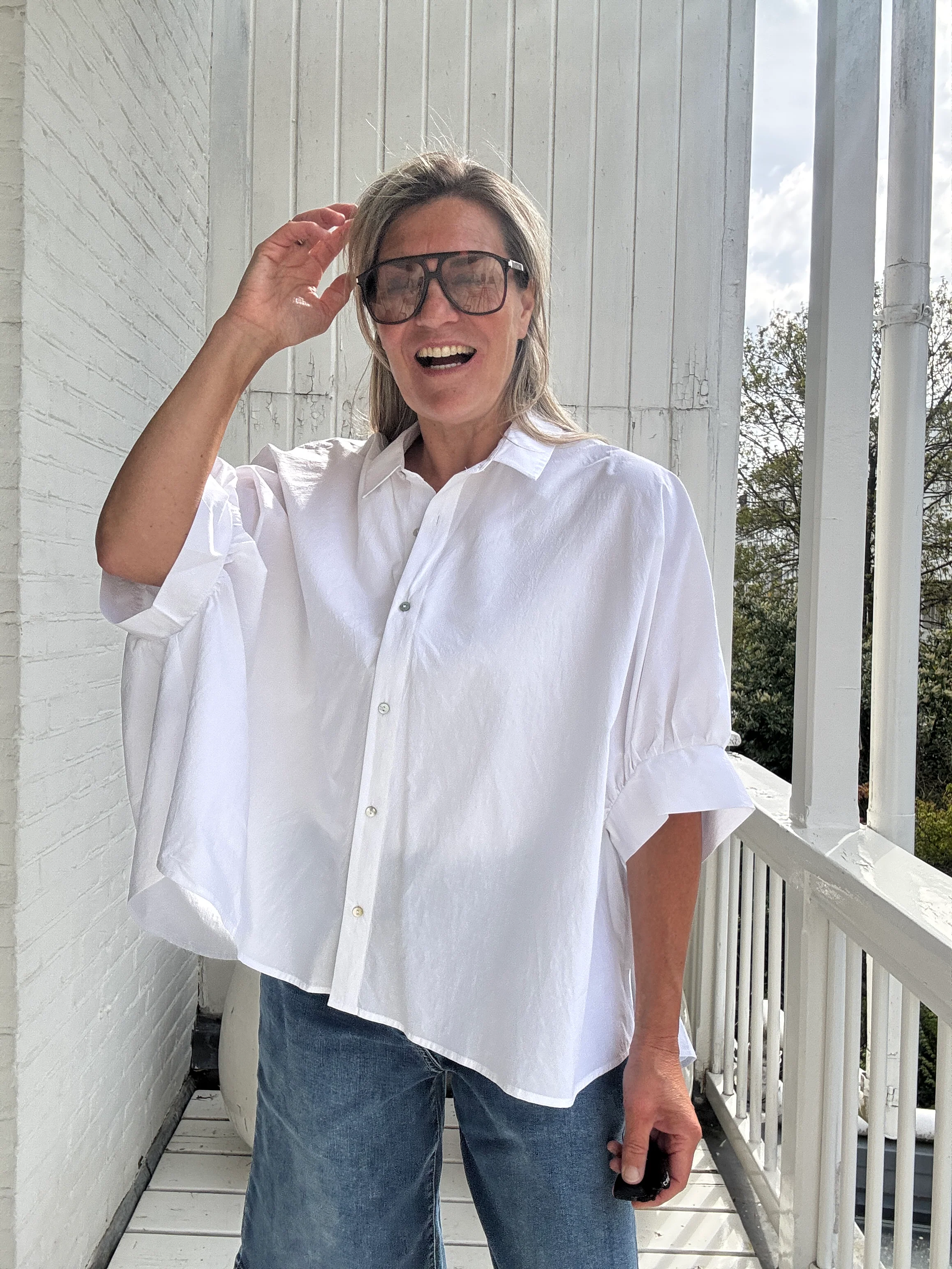 Shirt - Anabel Oversize Shirt - TOODAY - Image 4