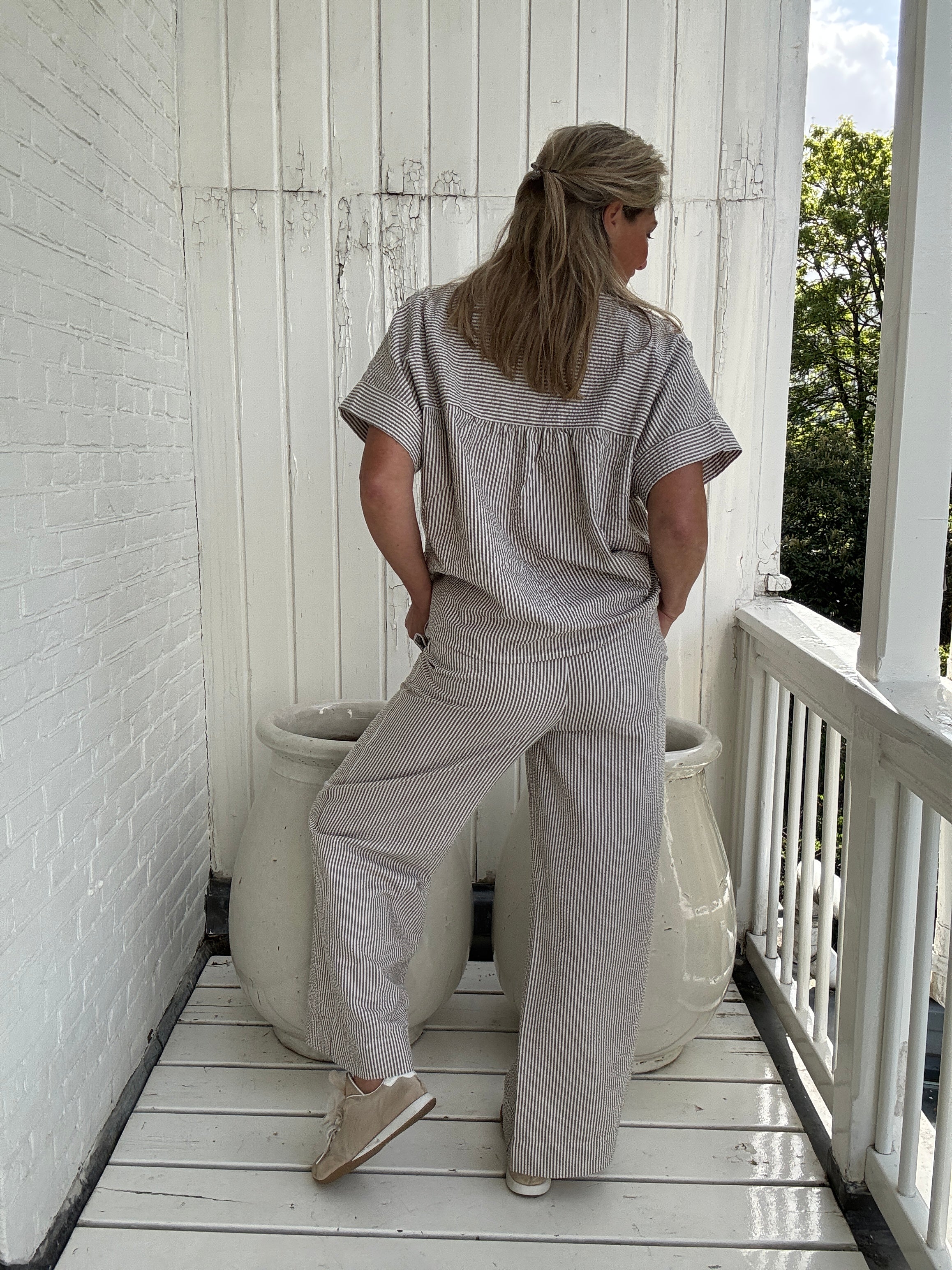 Top - KALEA V-NECK SS TOP - VILA - Image 4