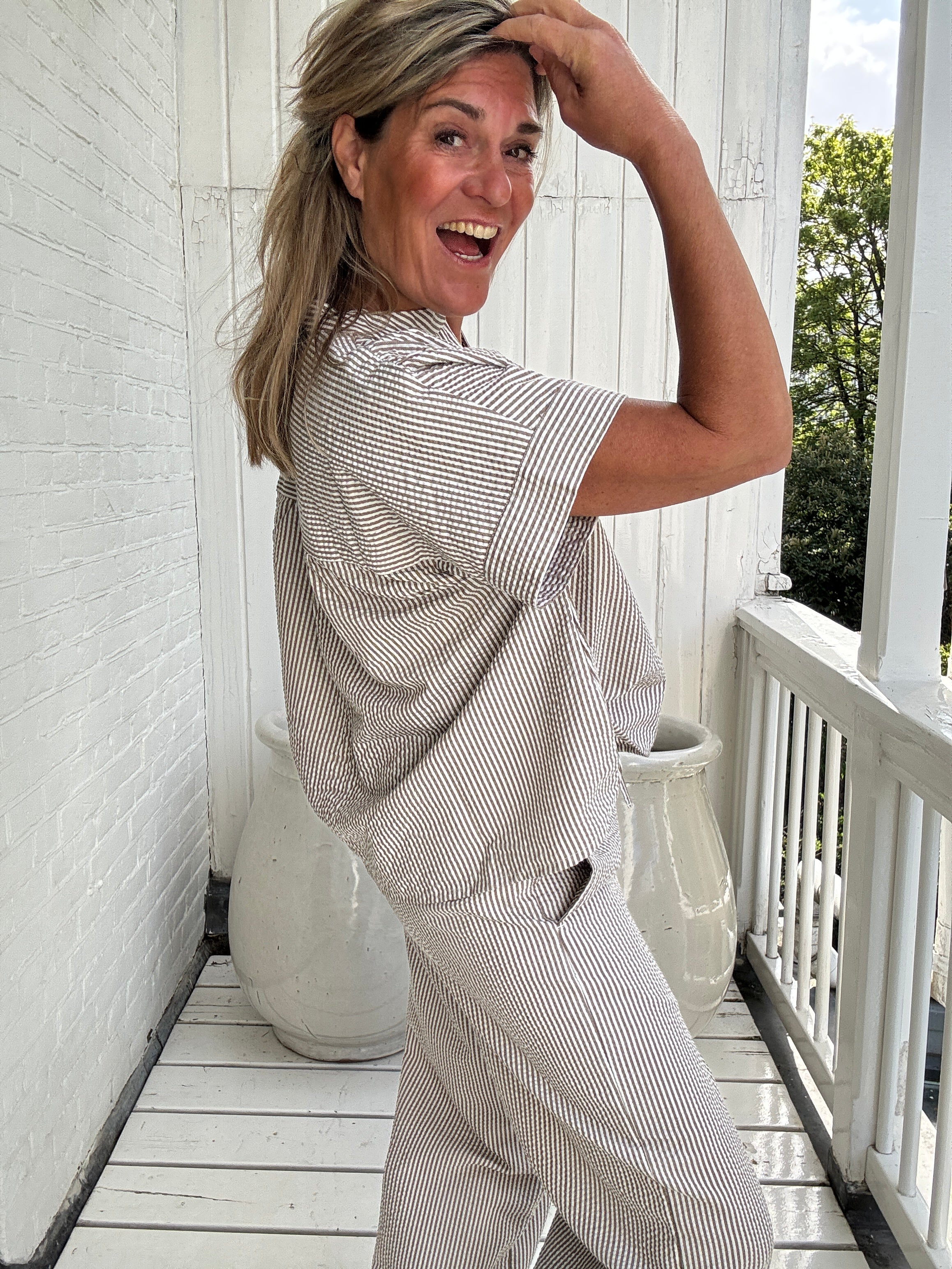 Top - KALEA V-NECK SS TOP - VILA
