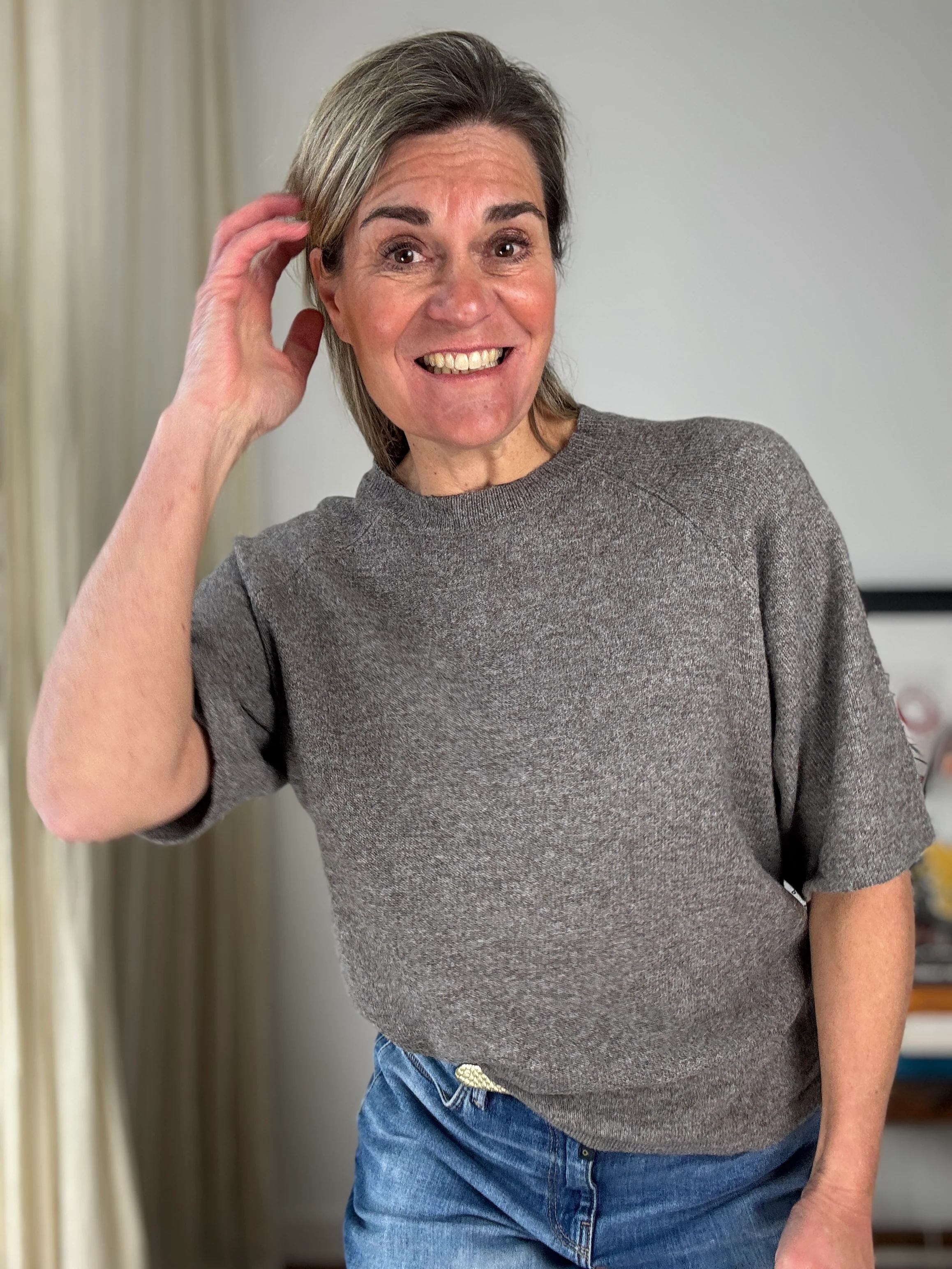 Trui - LIGA 2/4 O-NECK KNIT TOP - Vila - Image 12