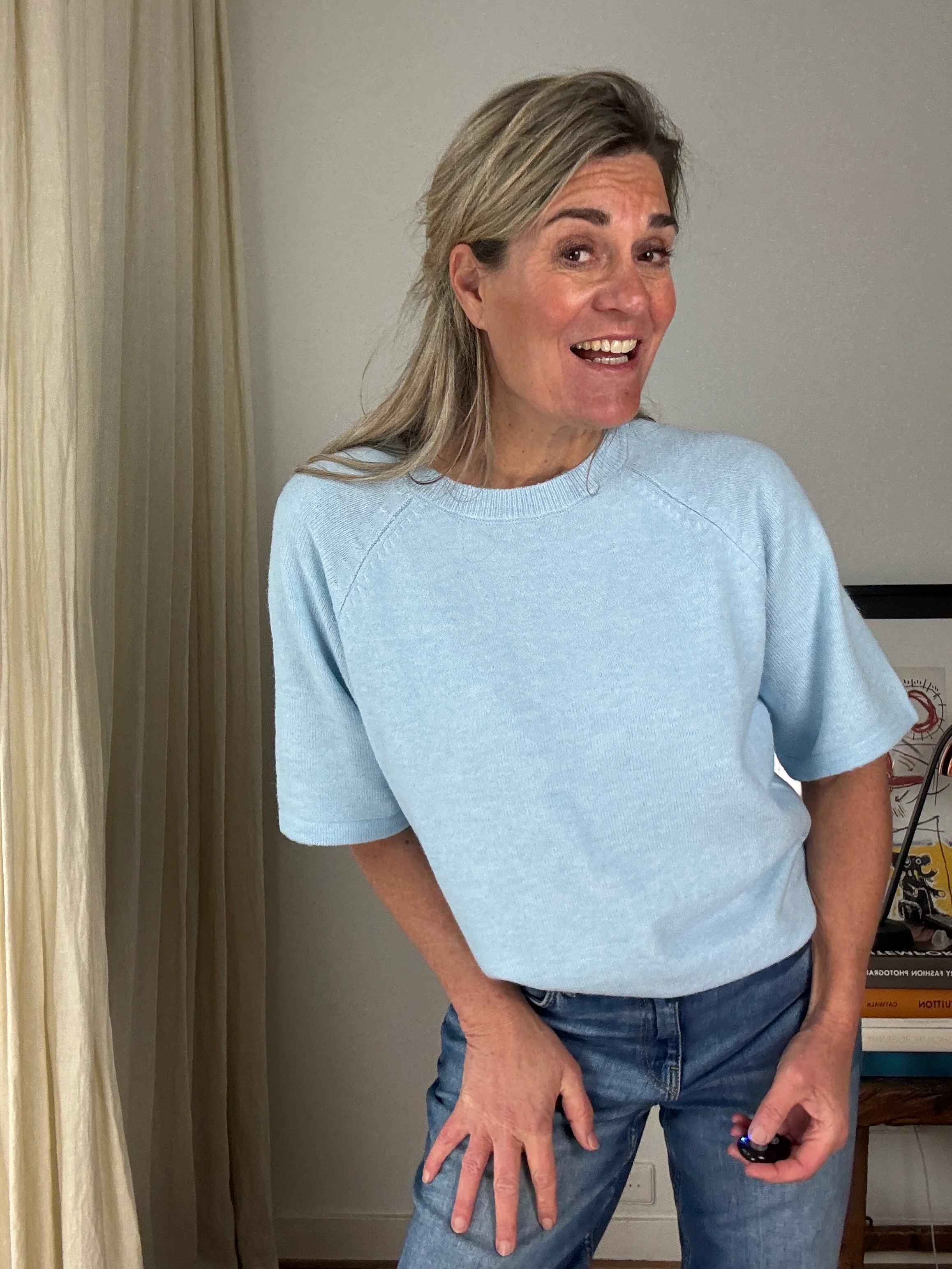 Trui - LIGA 2/4 O-NECK KNIT TOP - Vila - Image 6