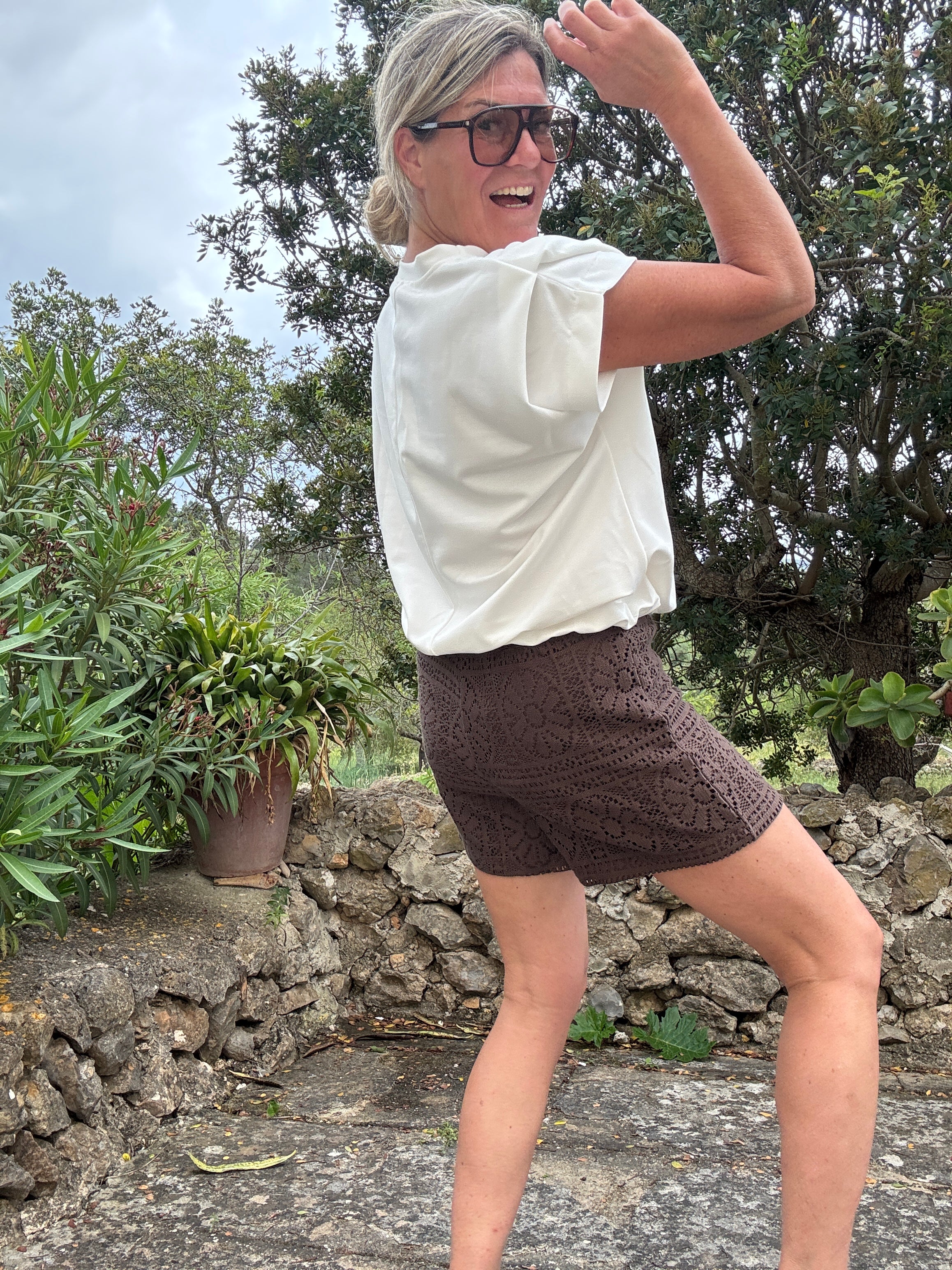 Short - MERINDA HW SHORTS/VOL - Vila - Image 4
