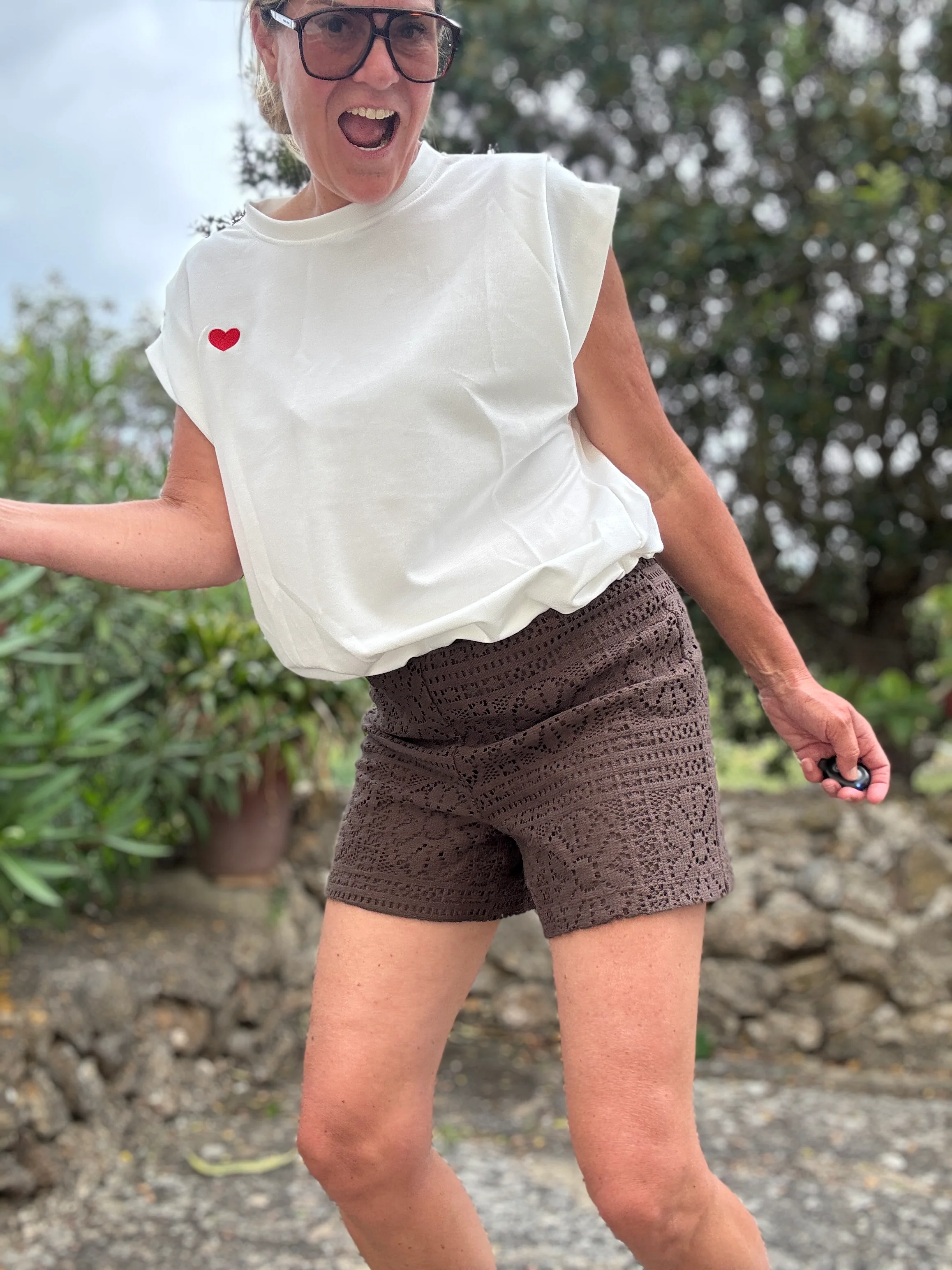 Short - MERINDA HW SHORTS/VOL - Vila - Image 6