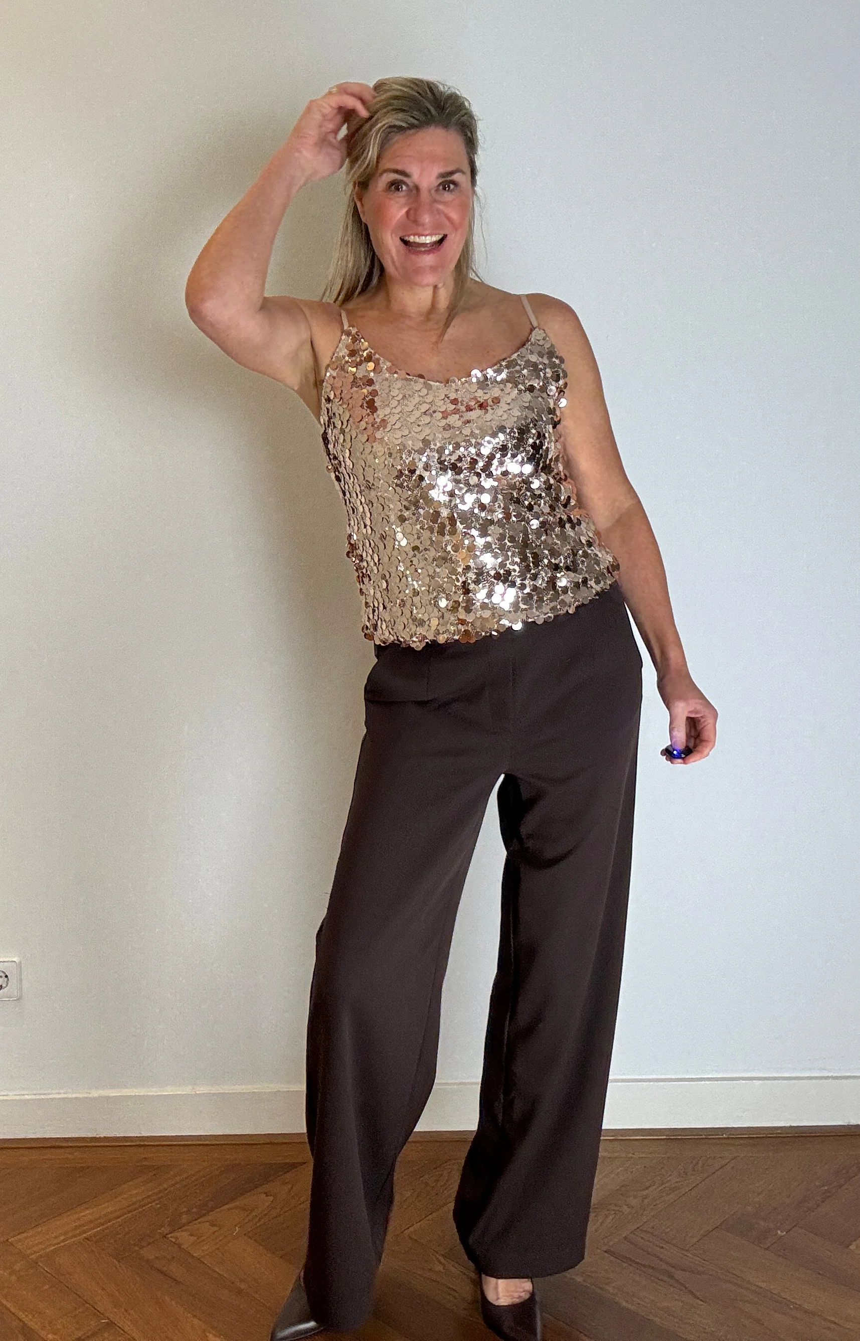 Broek - Varone HW Wide Pant - Vila - Image 11
