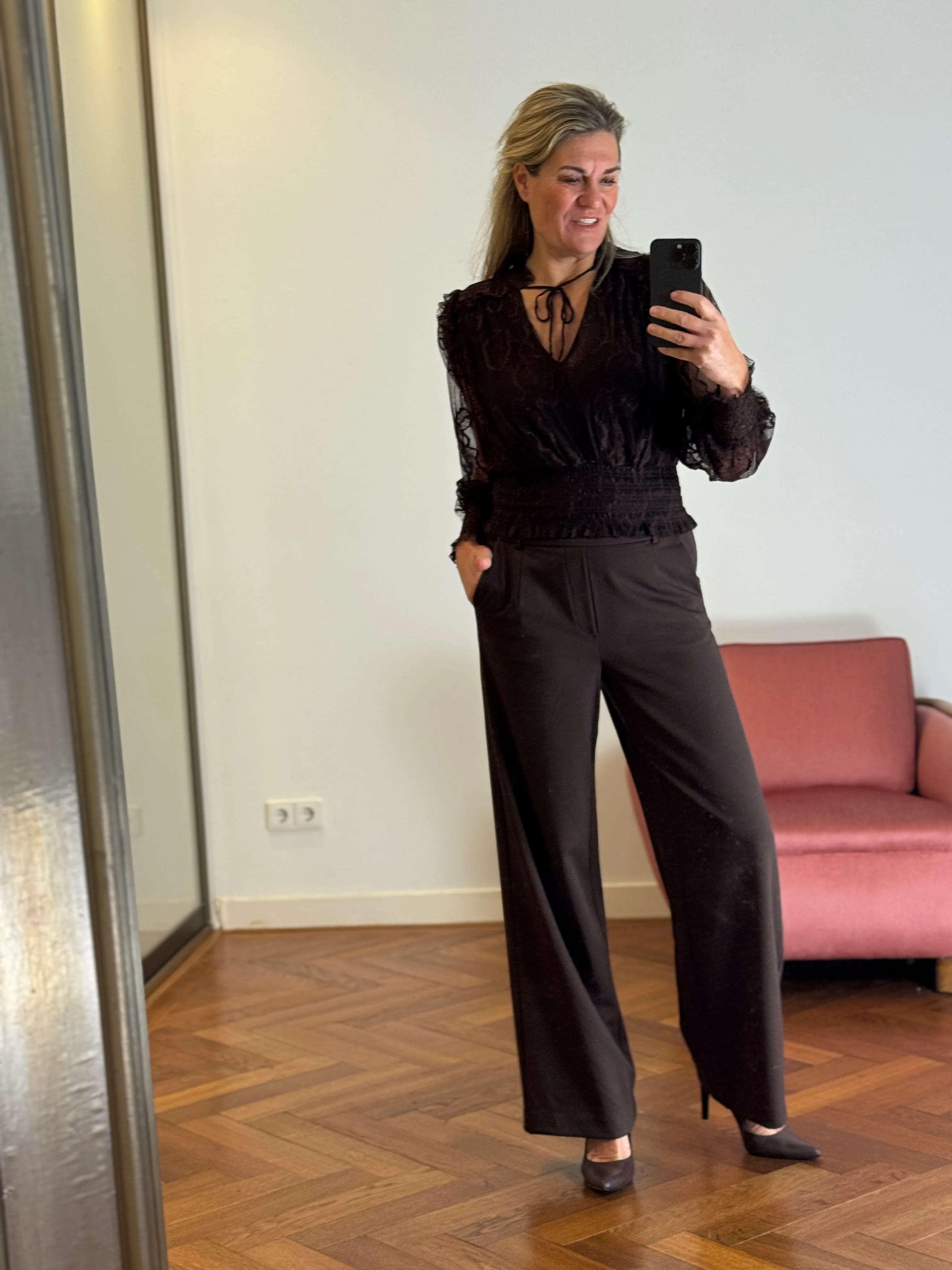 Broek - Varone HW Wide Pant - Vila - Image 20