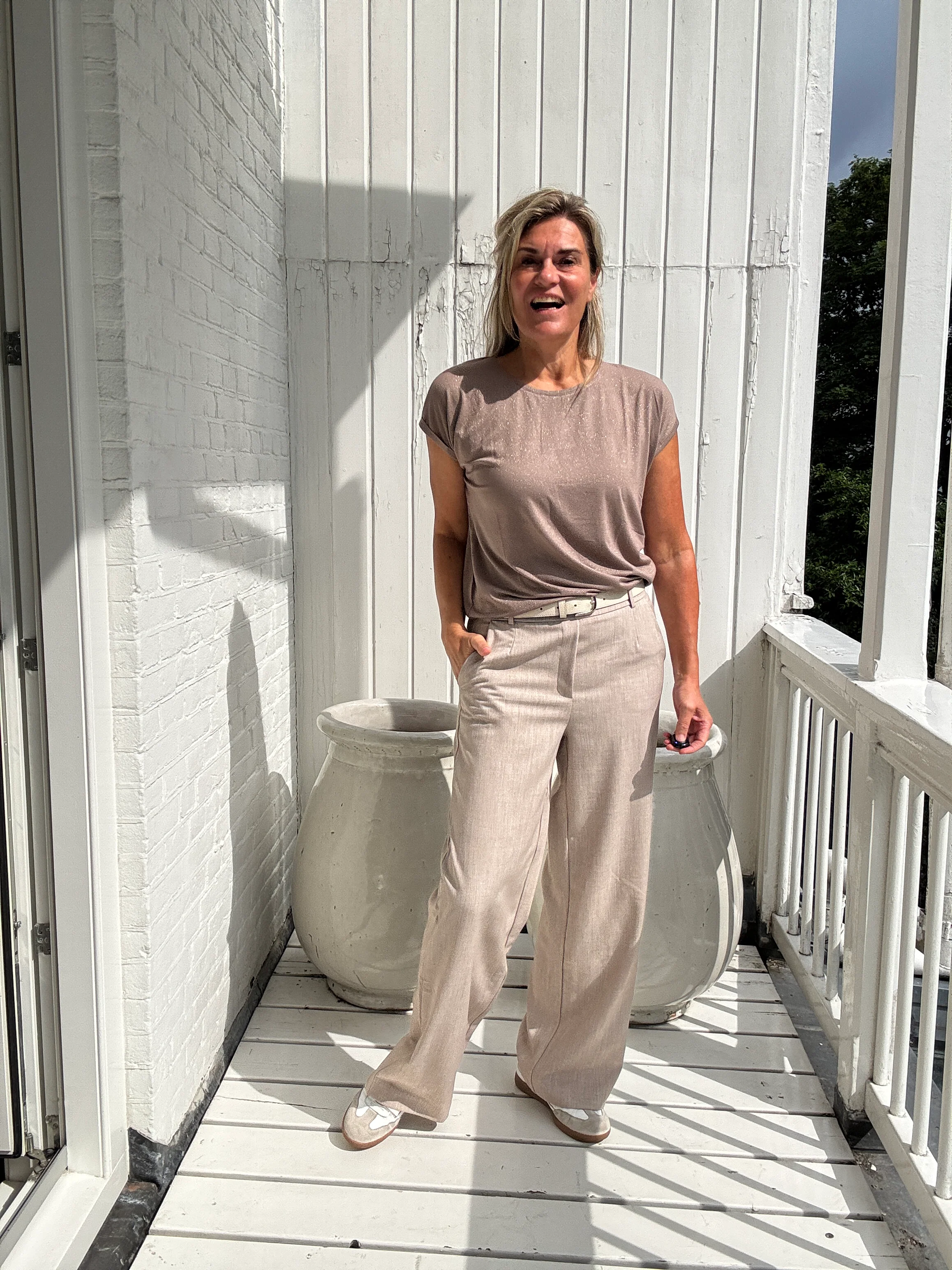 Broek - Varone HW Wide Pant - Vila - Image 8